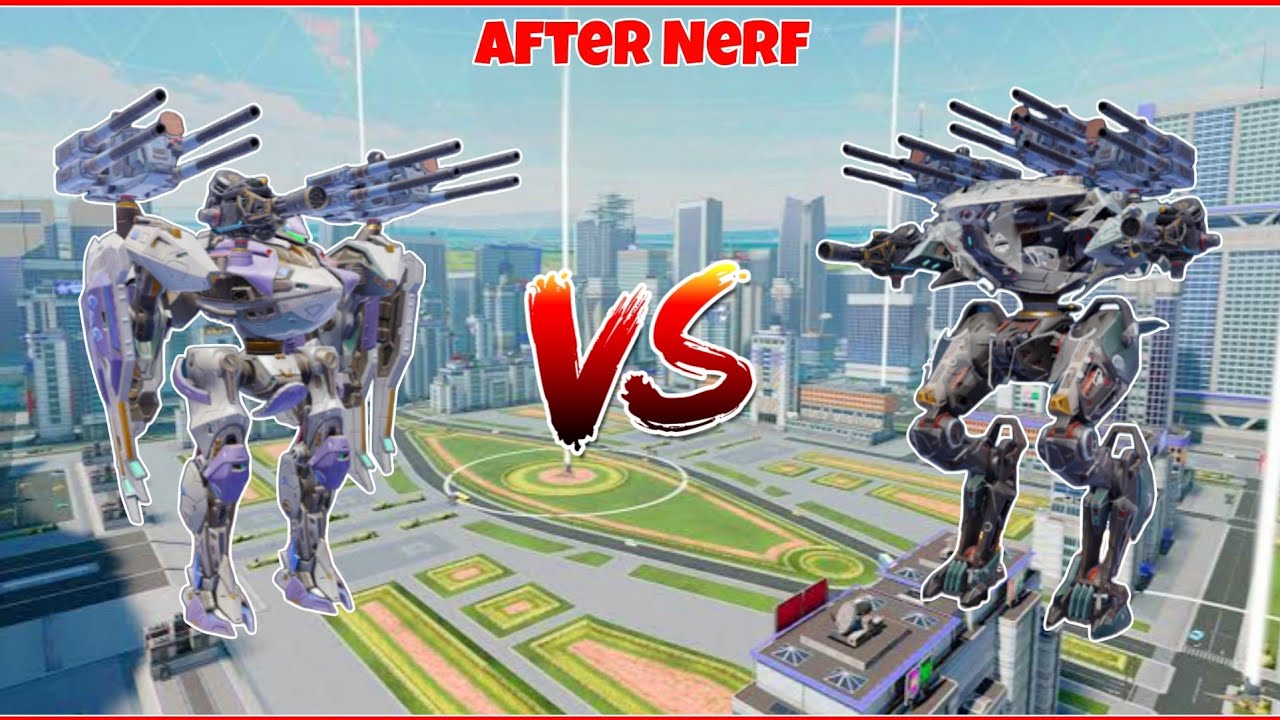 WR🔥 Aether VS Eiffel (After Nerf) Titan Comparison ||WAR ROBOTS||