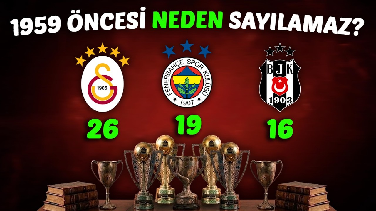 TÜRK FUTBOLUNDA YILDIZ SAVAŞLARI | 1959 ÖNCESİ ŞAMPİYONLUKLAR SAYILABİLİR Mİ?
