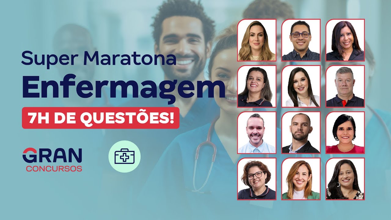 Super Maratona de Enfermagem | 7h de Questões!