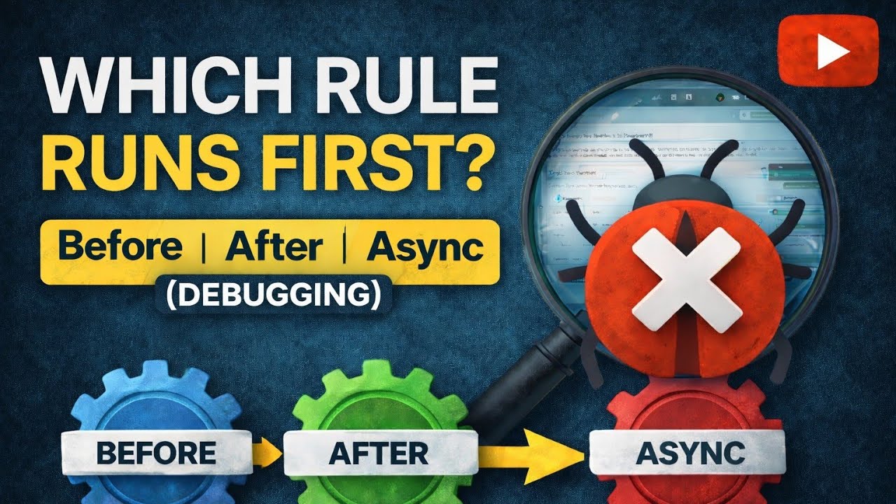 ServiceNow Business Rules Explained | Before vs After vs Async (Debugging Demo) | 80/100