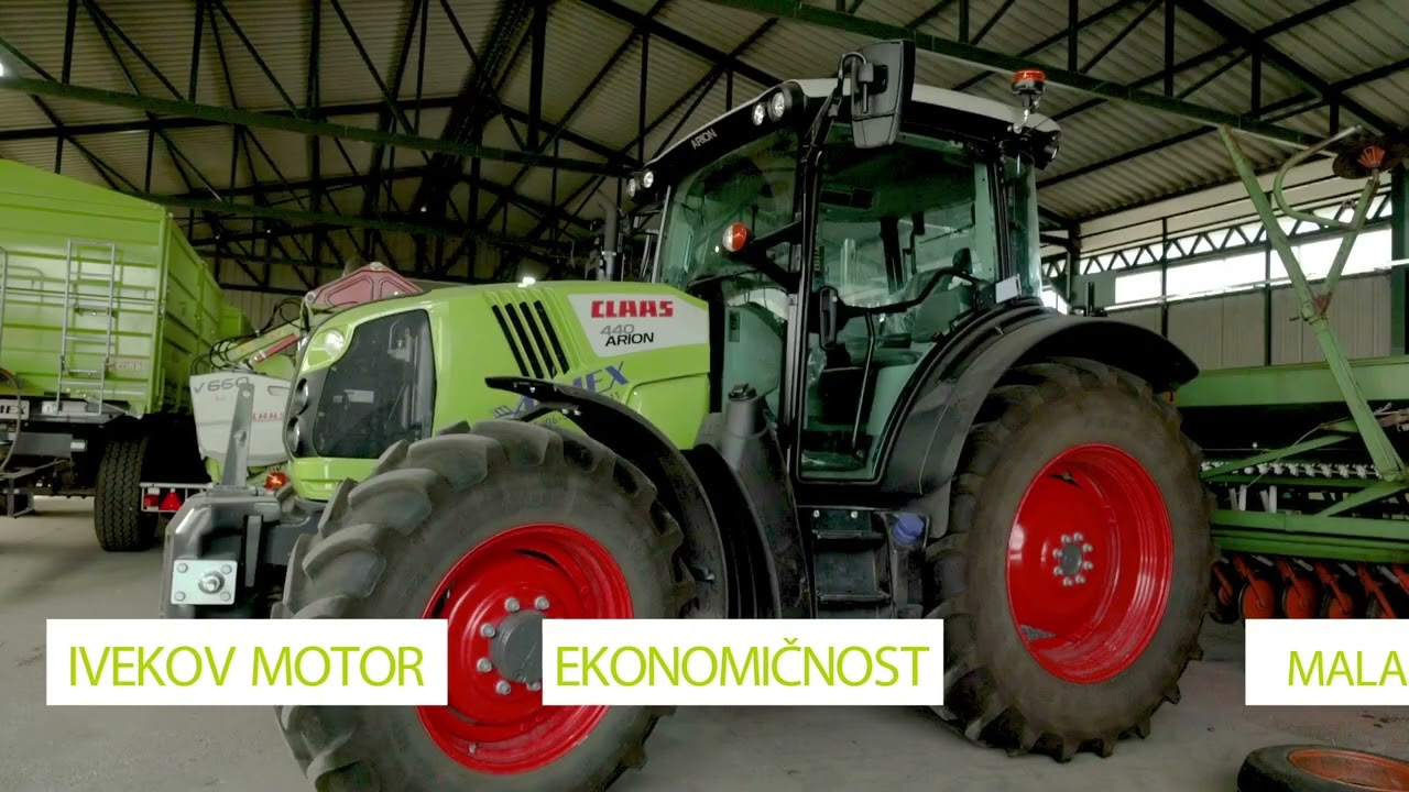 CLAAS ARION 400: Radni prostor u kome se osećate kao kod kuće
