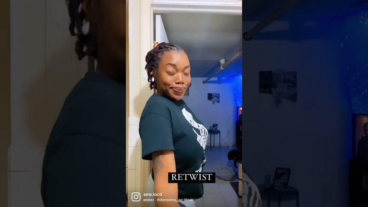 This is 1 year locd | dreadlock journey | fresh retwist