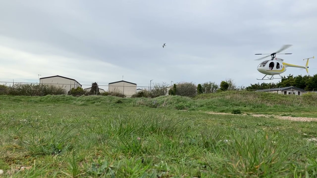 Concept 30 in kyosho Hughes 500 body