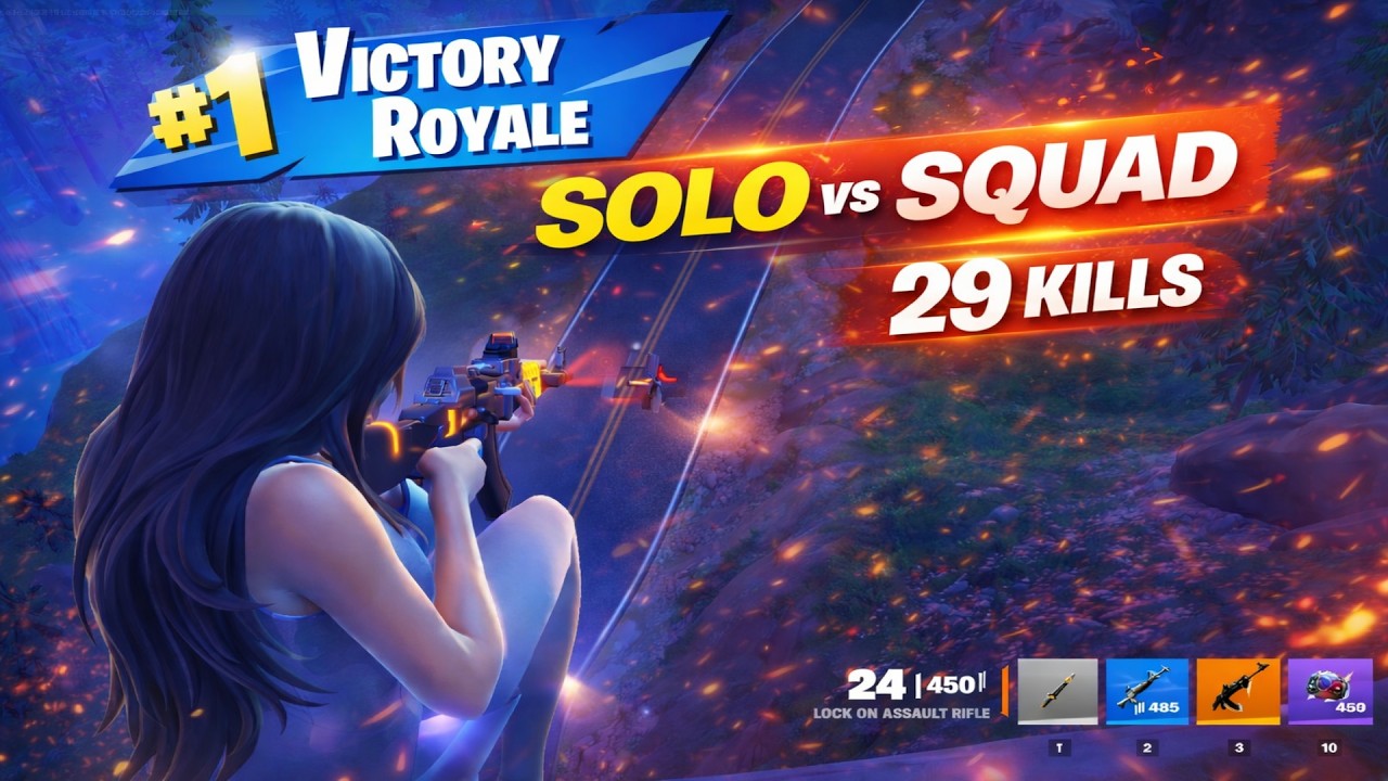 29 Elimination Solo Vs Squads/squads 