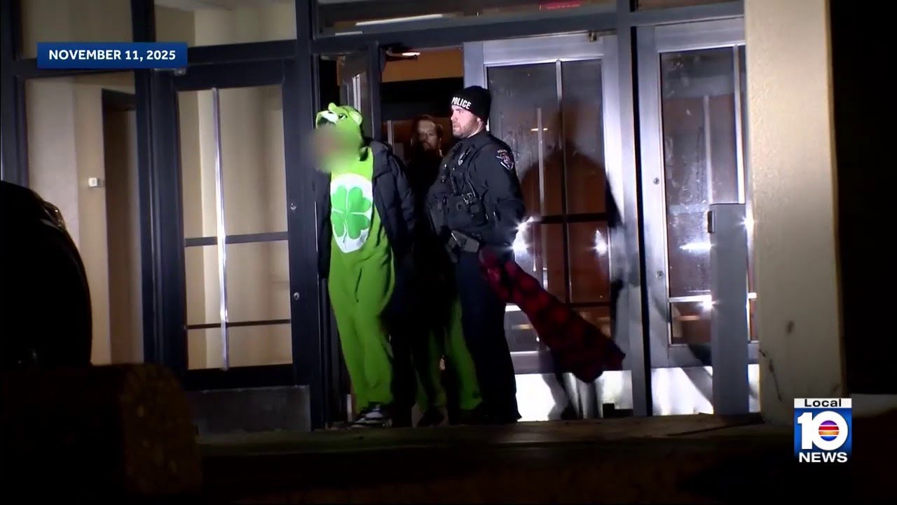 Police arrest teens trespassing in hotel wearing Care Bears onesies