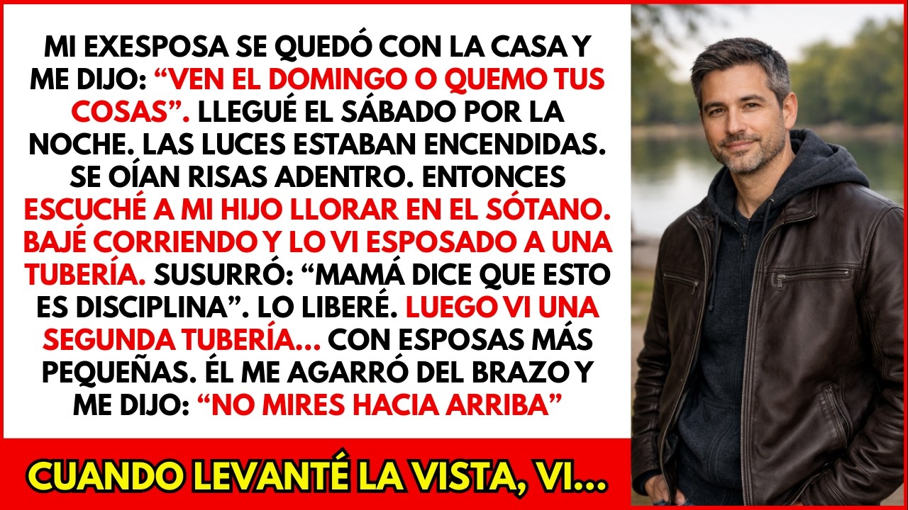 Mi exesposa dijo: “Ven el domingo o quemo tus cosas”. Fui el sábado por la noche y lo cambió todo.