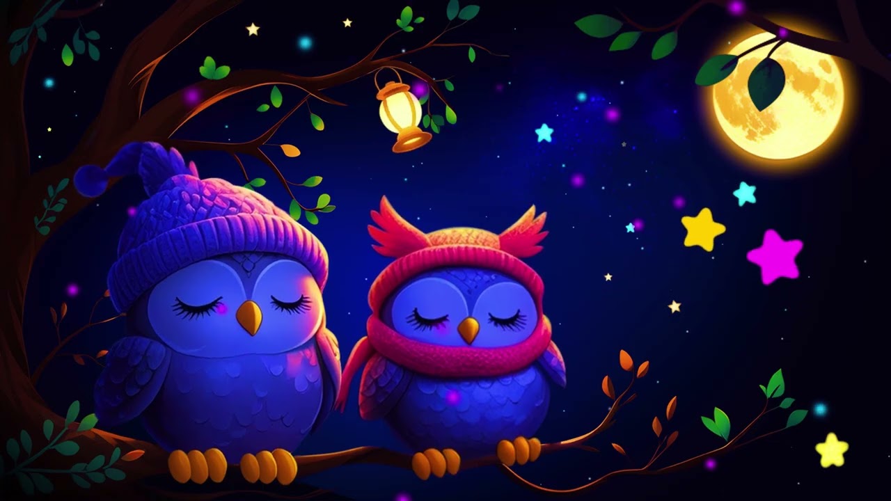 2 Sleepy Owls Lullaby for Babies to Go to Sleep 5 Hours of Lullaby for Babies