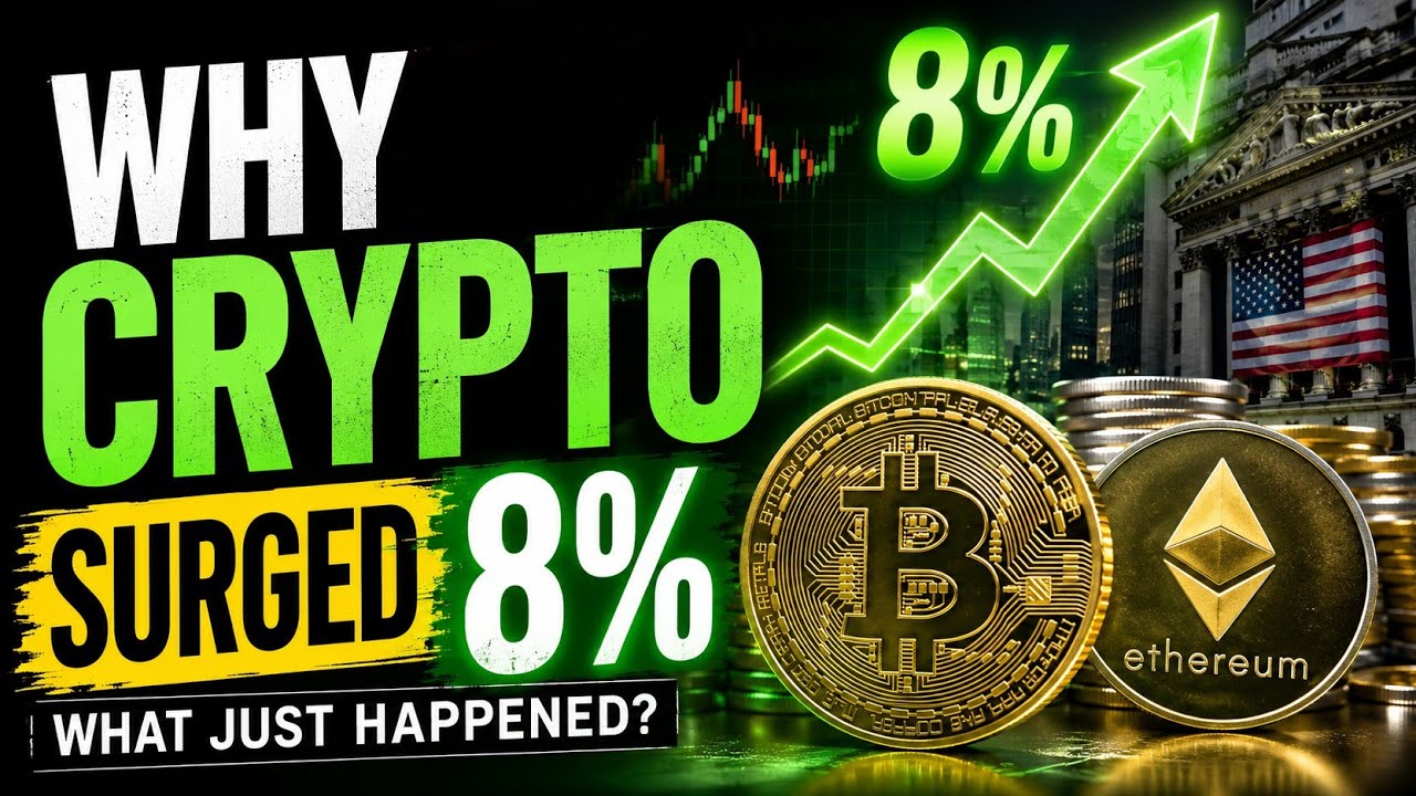 Why Crypto Surged 8% &mdash; What Just Happened?