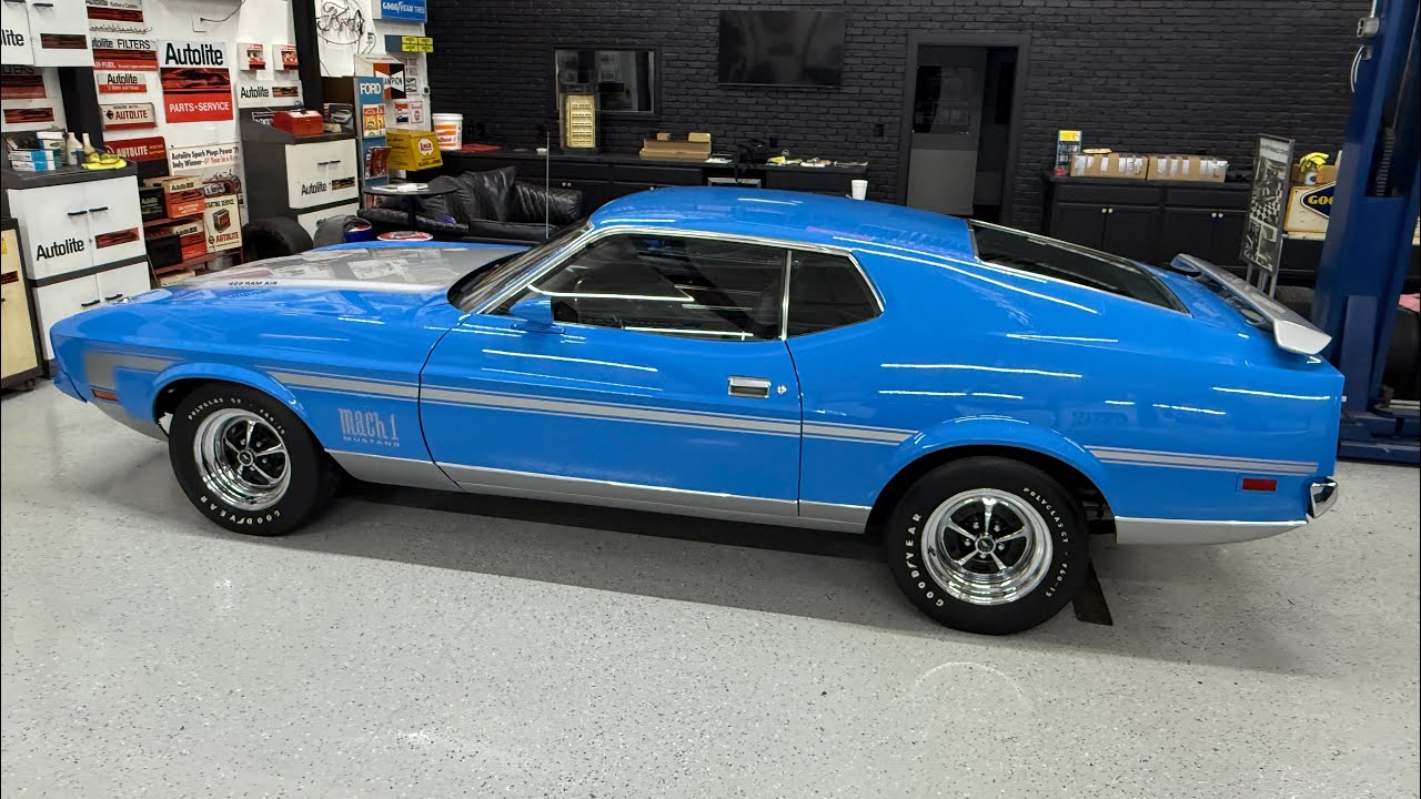 1971 Ford Mustang Mach 1 429SCJ - Super Cobra Jet - 4 Speed