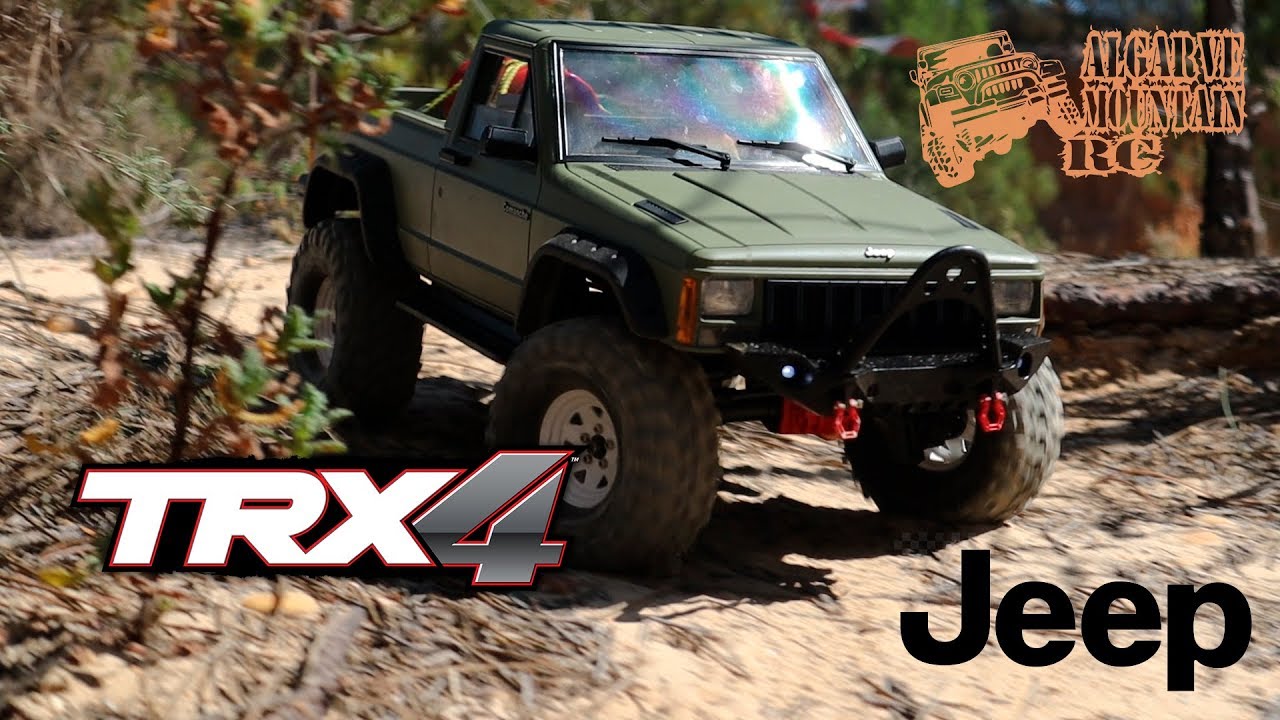 #TRX4 - Jeep Comanche STAGE 1 - A little trail test