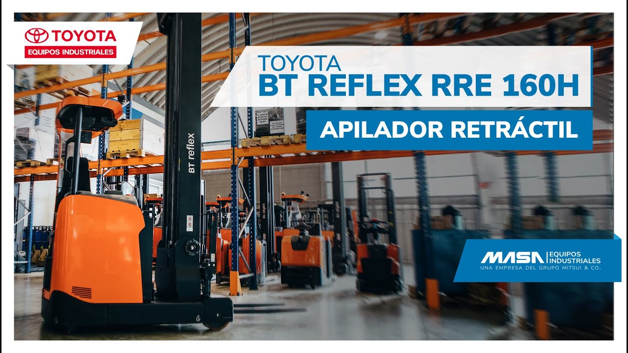 Apilador Retráctil Toyota BT Reflex  RRE 160H