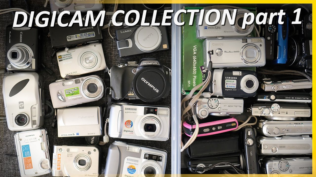 Going through my Digicam Collection - Untested, Unknown and Broken
