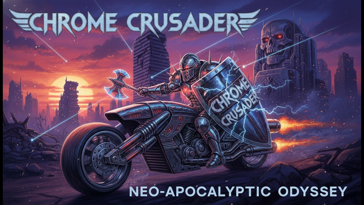 Memories 80s - Chrome Crusader (Neo-Apocalyptic Odyssey) [Official Music Video]