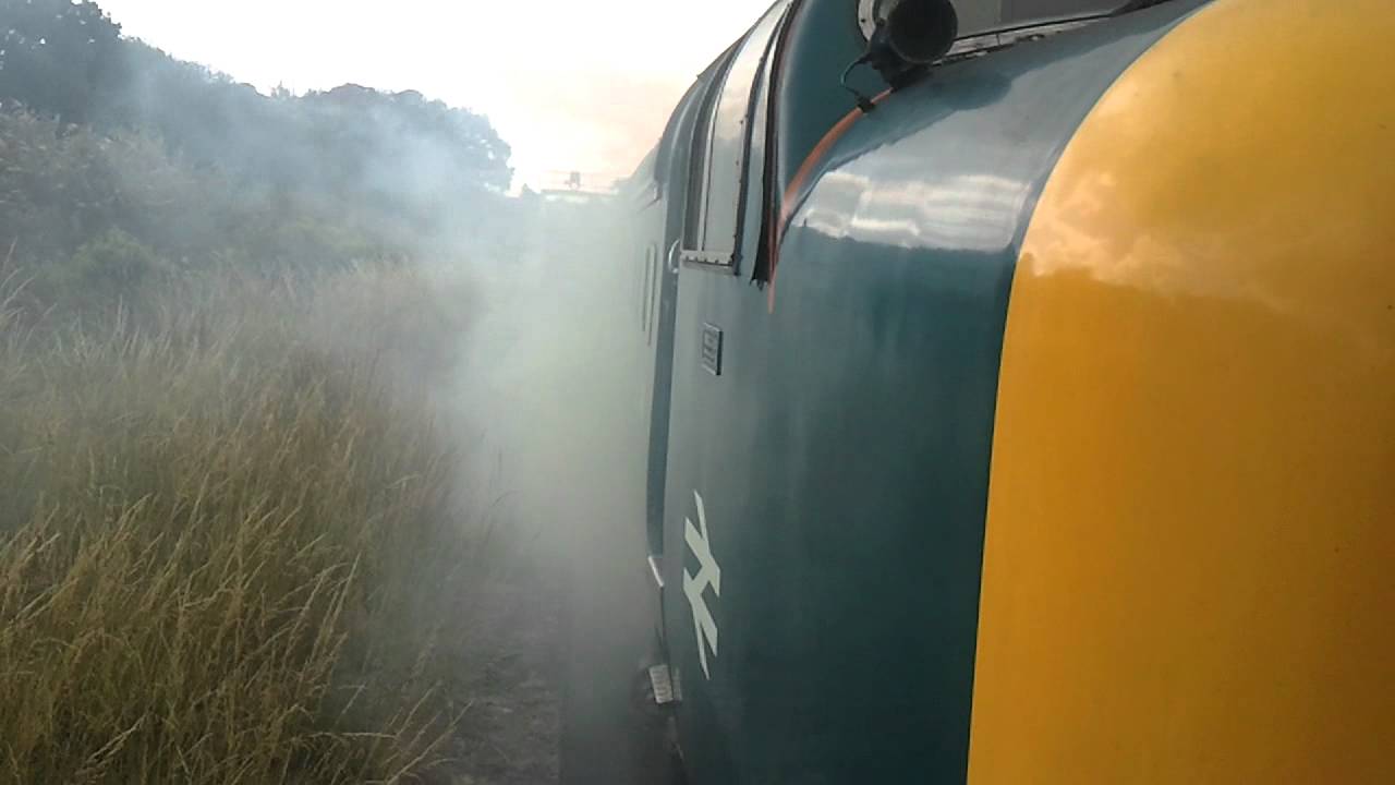 55022 Deltic thrash
