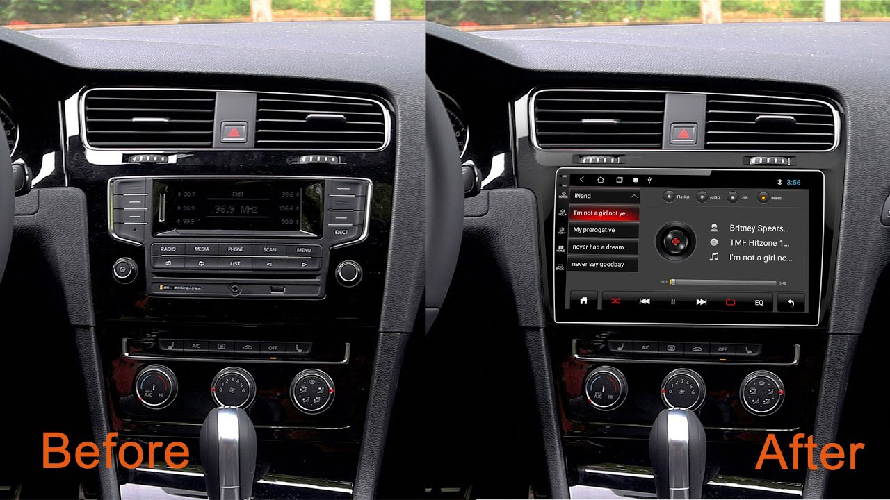 Car Radio GPS Navigation For Volkswagen Golf 7 2013-2019 Multimedia Stereo Player Android  4G WIFI