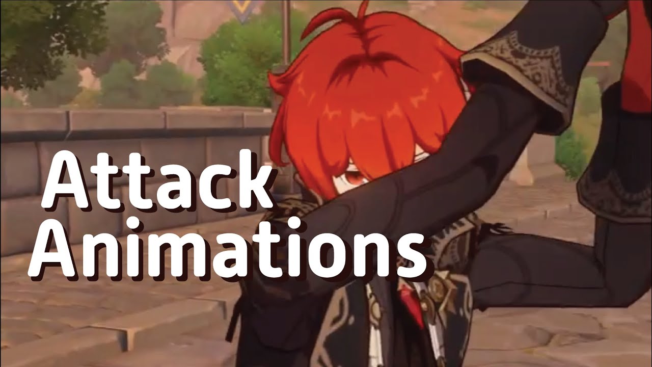 Genshin Impact: All Claymore Users Attack Animations and Skills (as of 1.1 update)