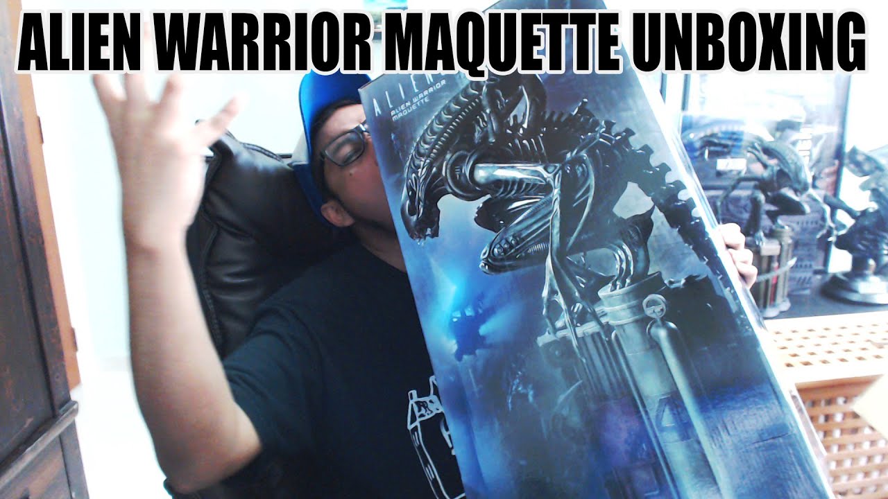 ALIEN WARRIOR MAQUETTE unboxing