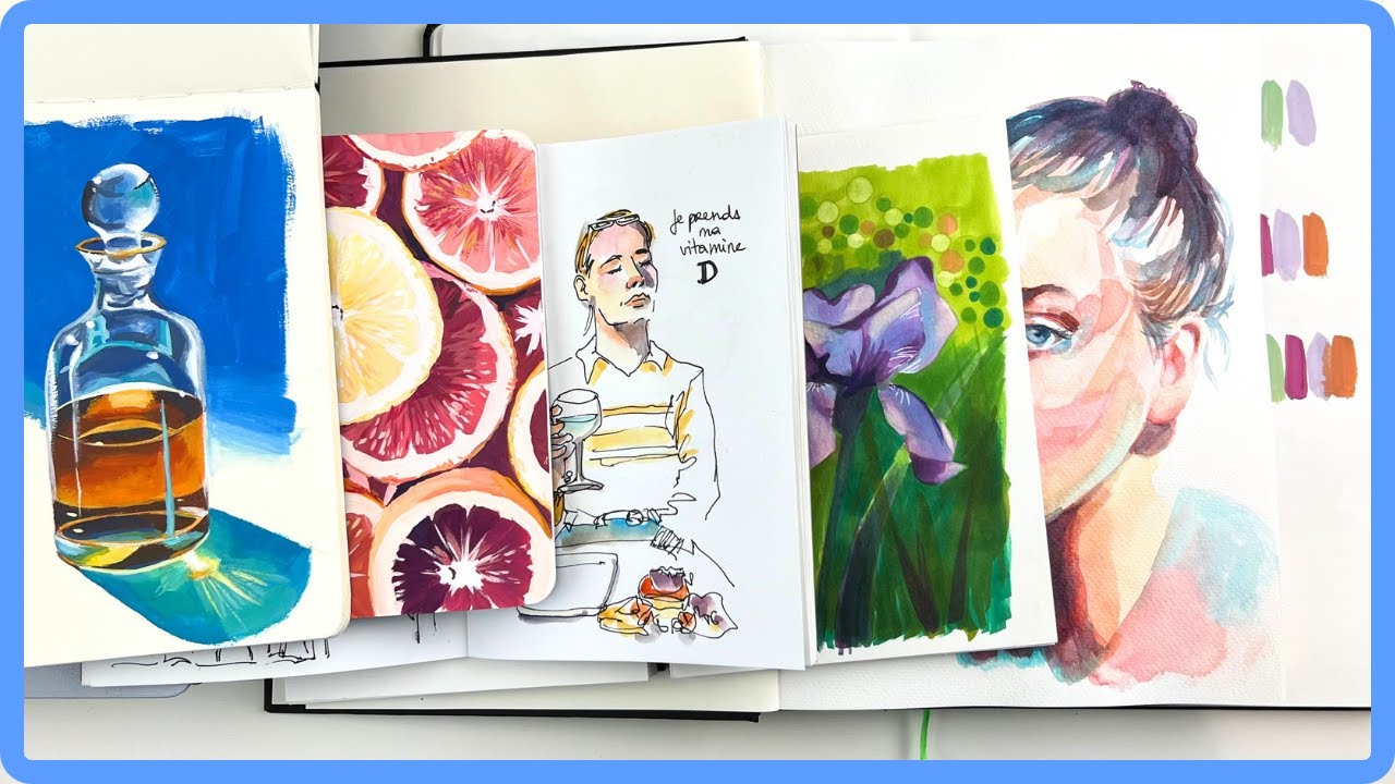 Why I Use Multiple Sketchbooks to Learn Art