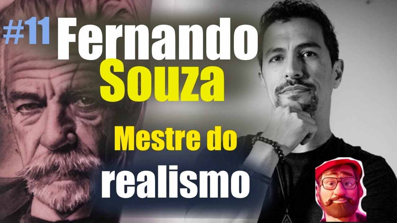 #11 Fernando Souza - o segredo do realismo preto e cinza e colorido