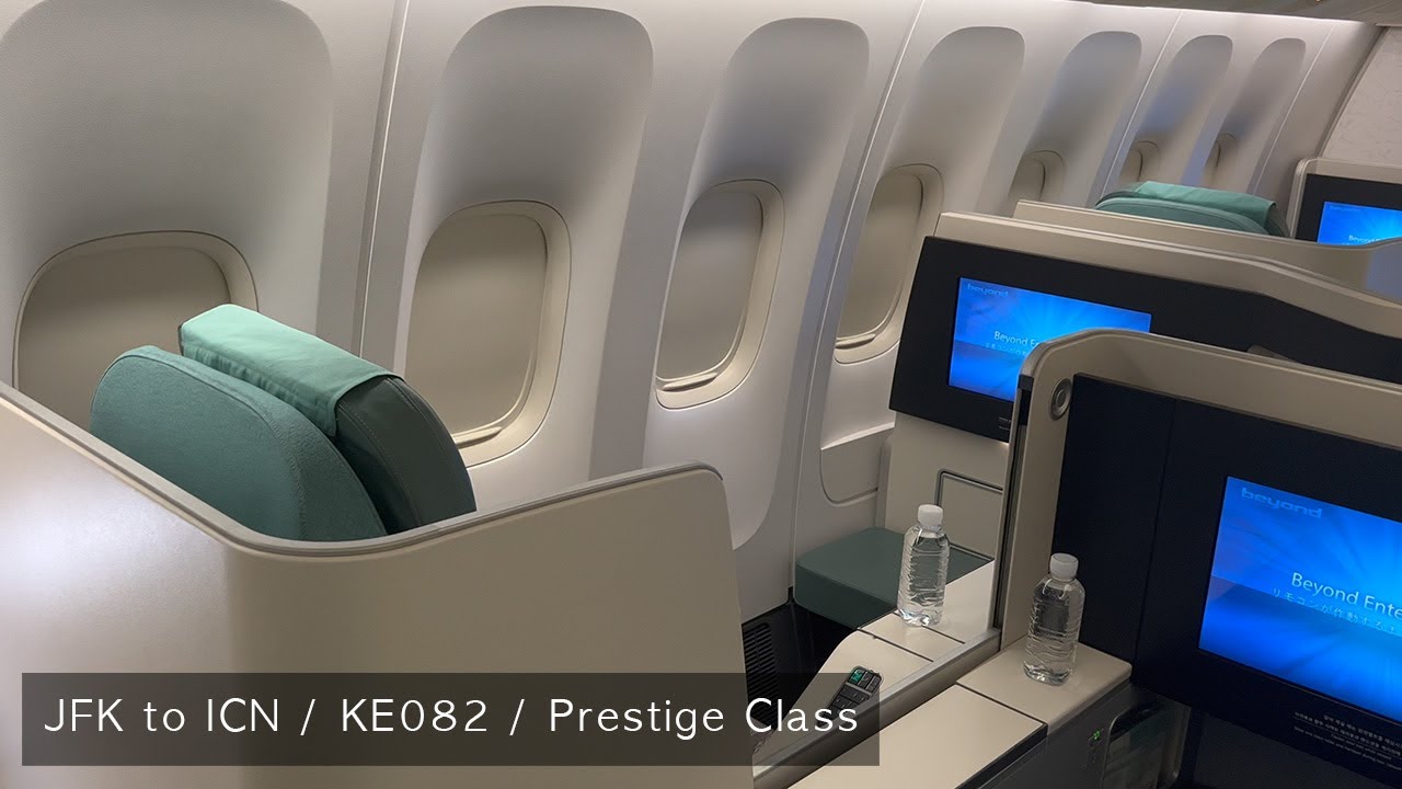 대한항공 프레스티지석타고 뉴욕에서 한국입국하는 브이로그 ✈️ | JFK - ICN | B777-300ER