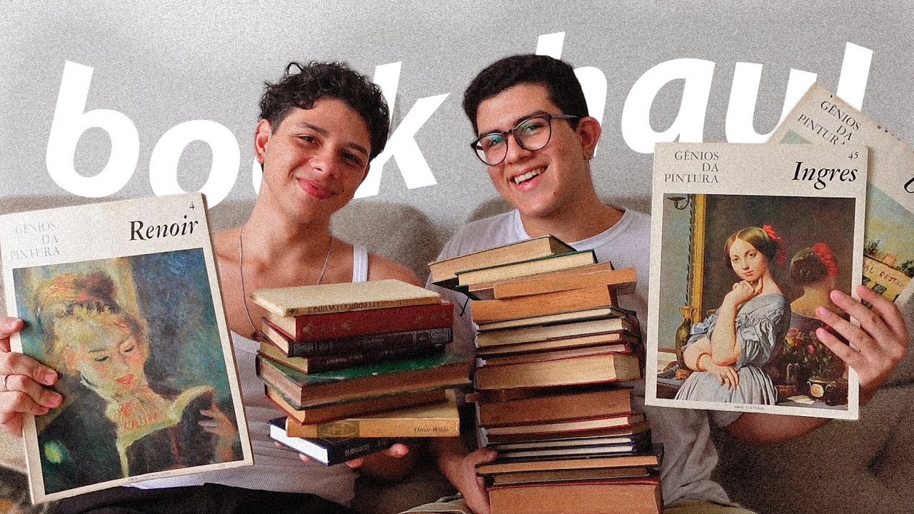 tudo que compramos em vários sebos de livros (um grande book haul)