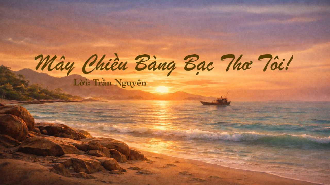 Mây Chiều Bàng Bạc Thơ Tôi!