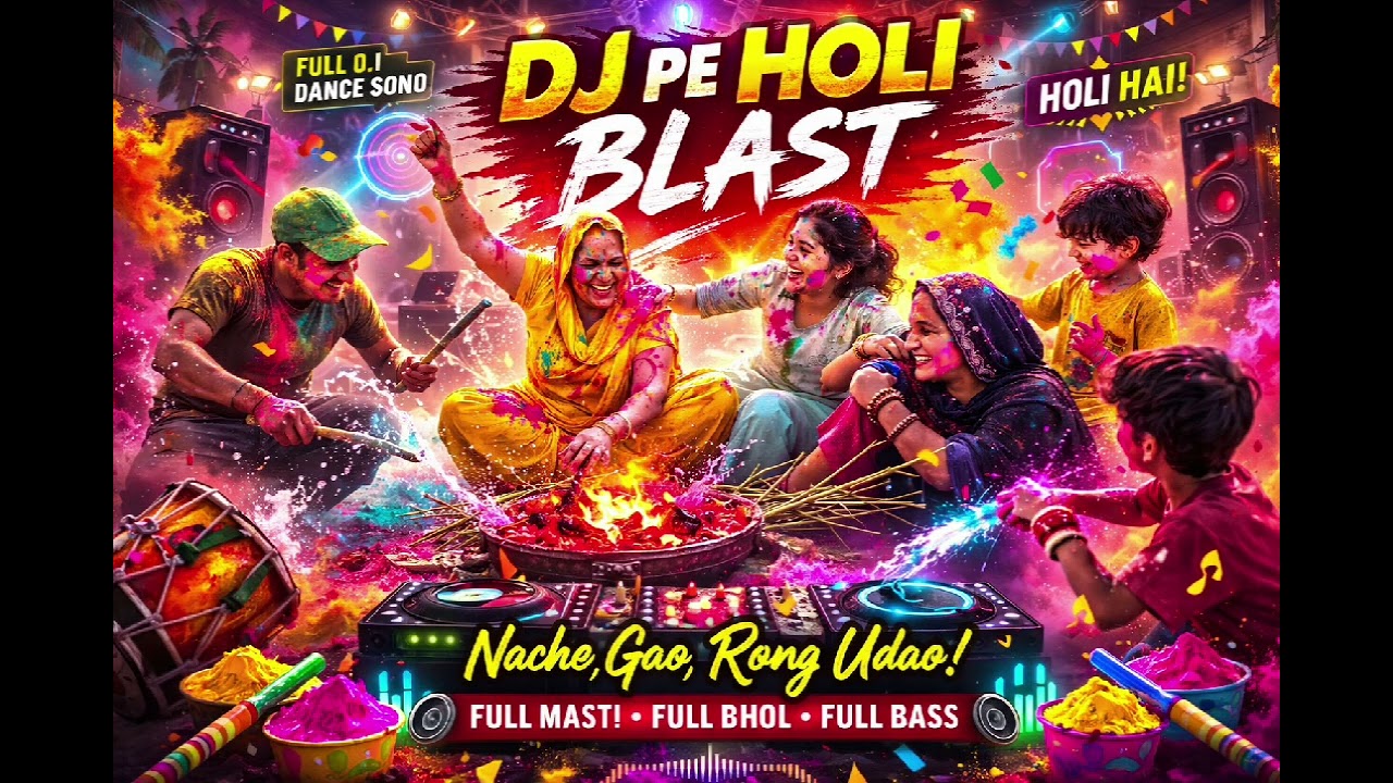 Holi blast 🎊#holi #holispecial #holioldsong #song 