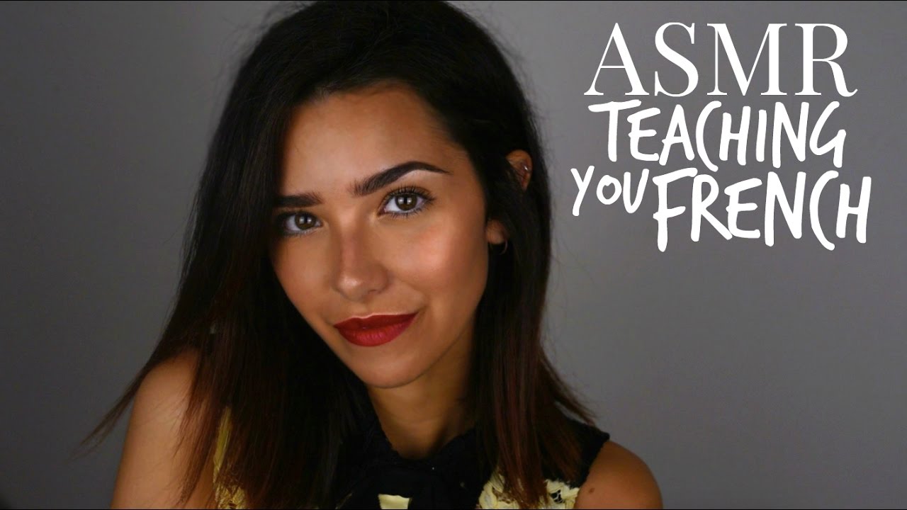 ASMR Teaching You French! (+ some hand movements + countdown)