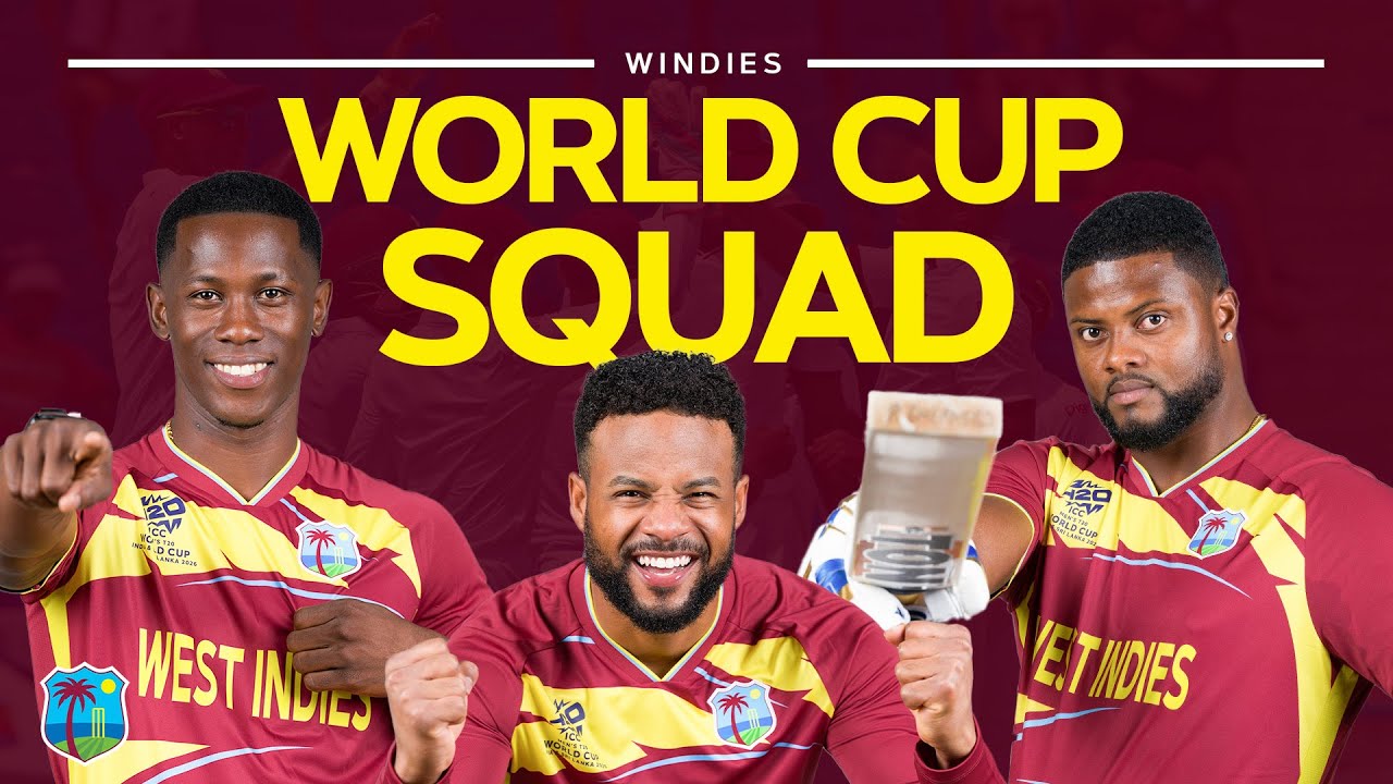 Men In Maroon 🔴 Our Word Cup Squad