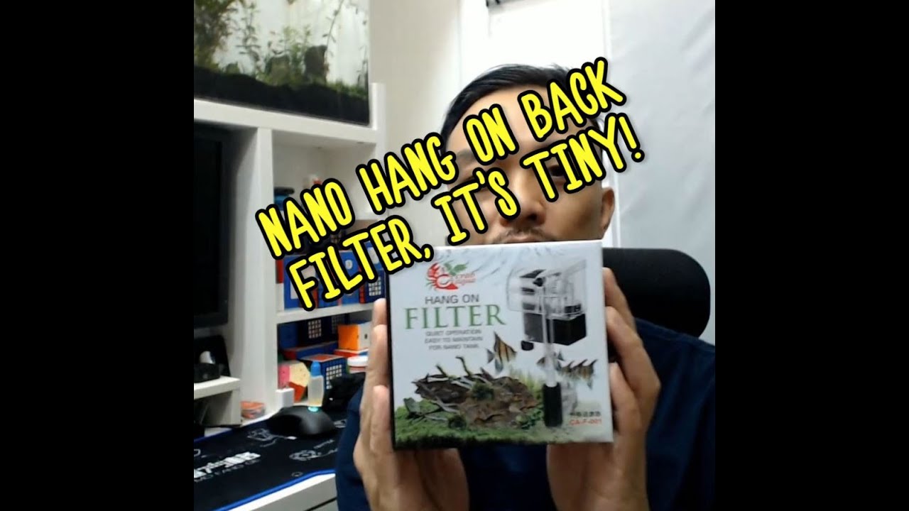 SMALLEST hang on back filter ever! Is it any good???? (2019)