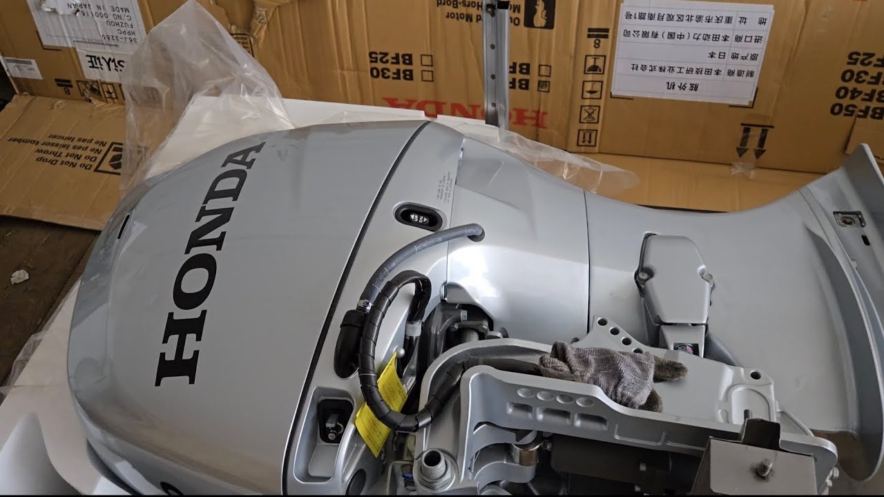 Новая Honda BF50LRTD | Функция троллинга | Китайская бюджетная гидравлика