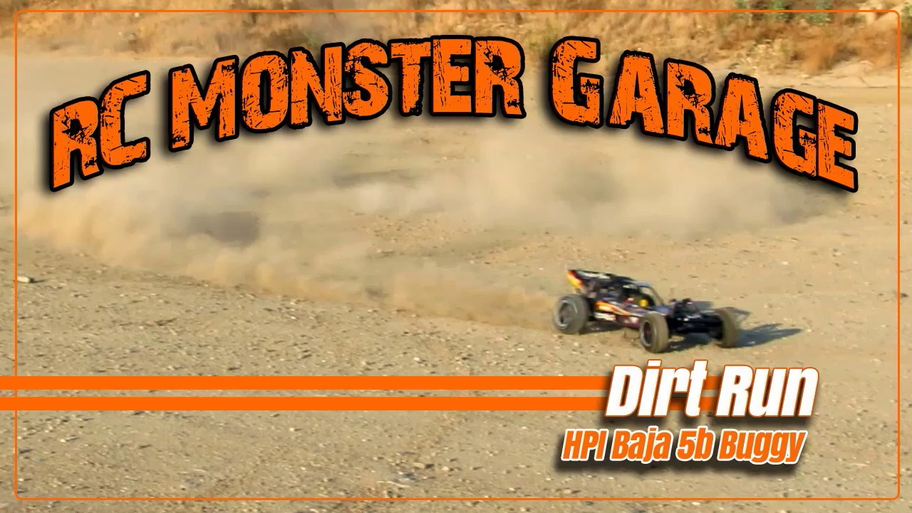 HPI Baja 5b Buggy Dirt Fun-Run!!!