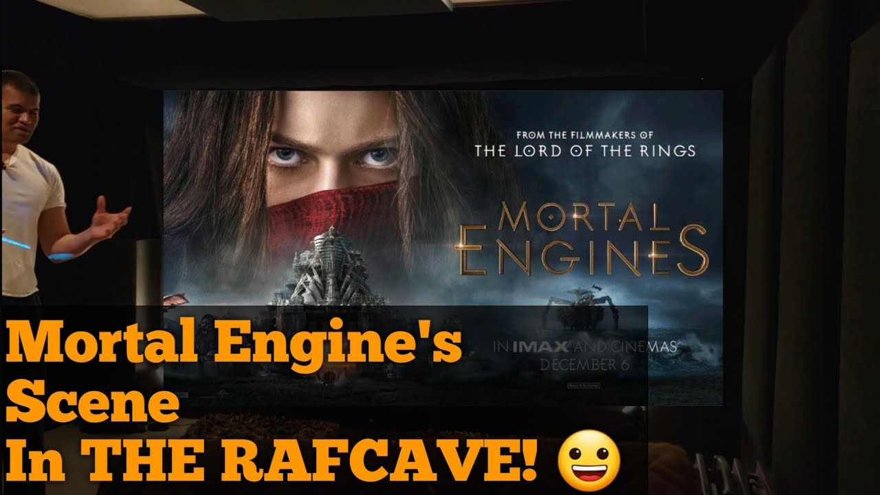 Mortal Engine Scene In THE RAFCAVE!  Nice Explosion! 😀👍🏽