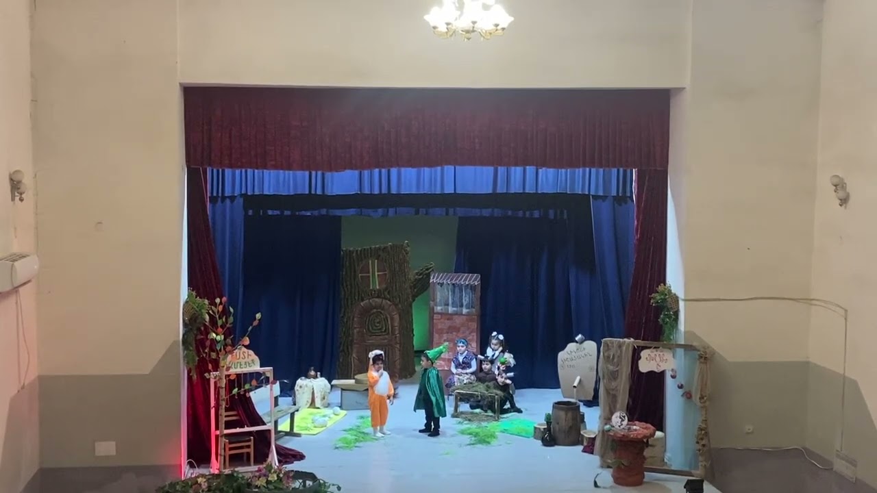 Պոչատ աղվեսը🦊Նոյեմբերյանի թիվ 1 մսուր մանկապարտեզ🦊pochat axves