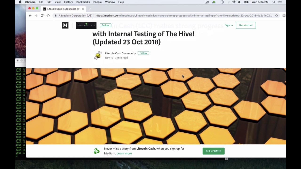 Part 2: Hive Mining Using Litecoin Cash (LCC) Wallet