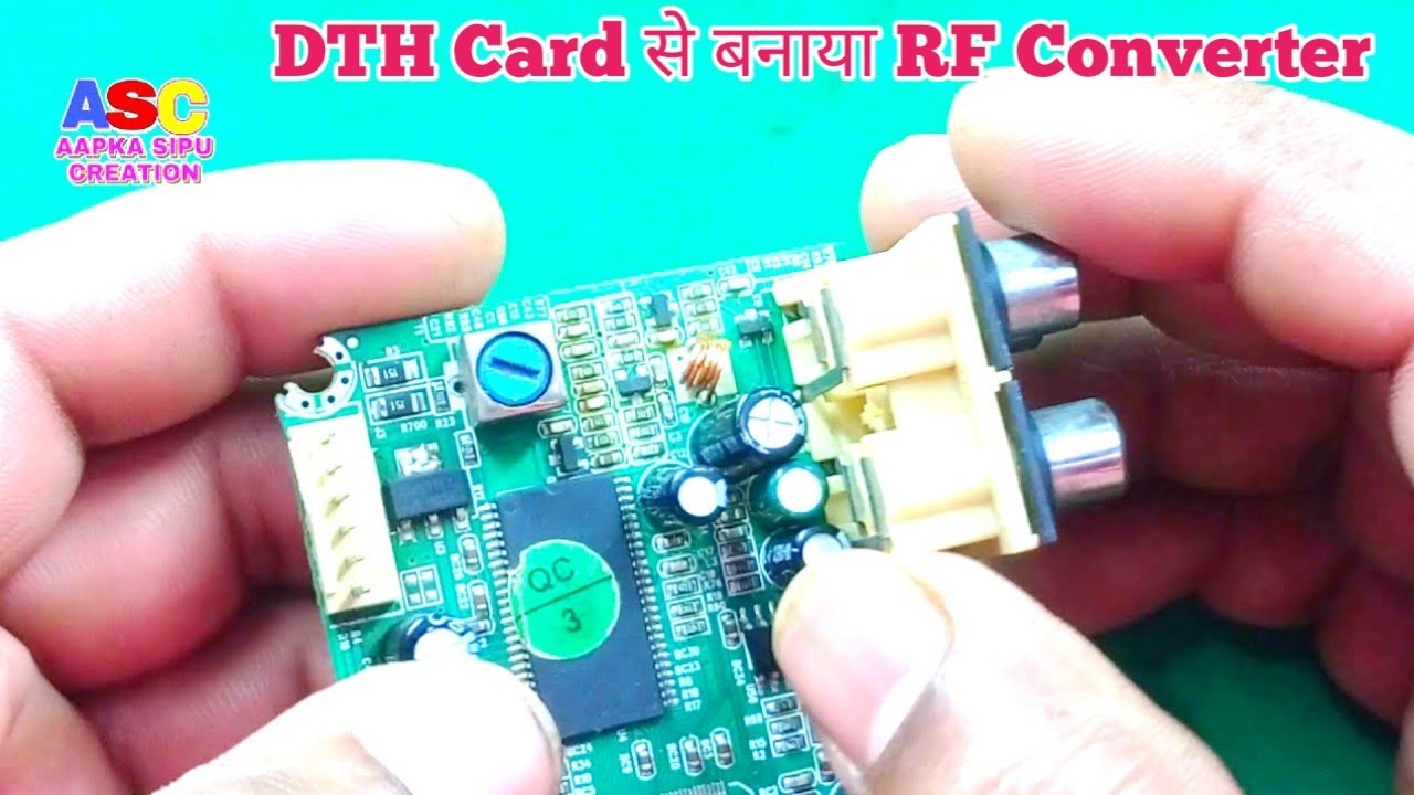 purani dth card se banaya RF converter | purani dth card mat feko | 3in1 features in one card