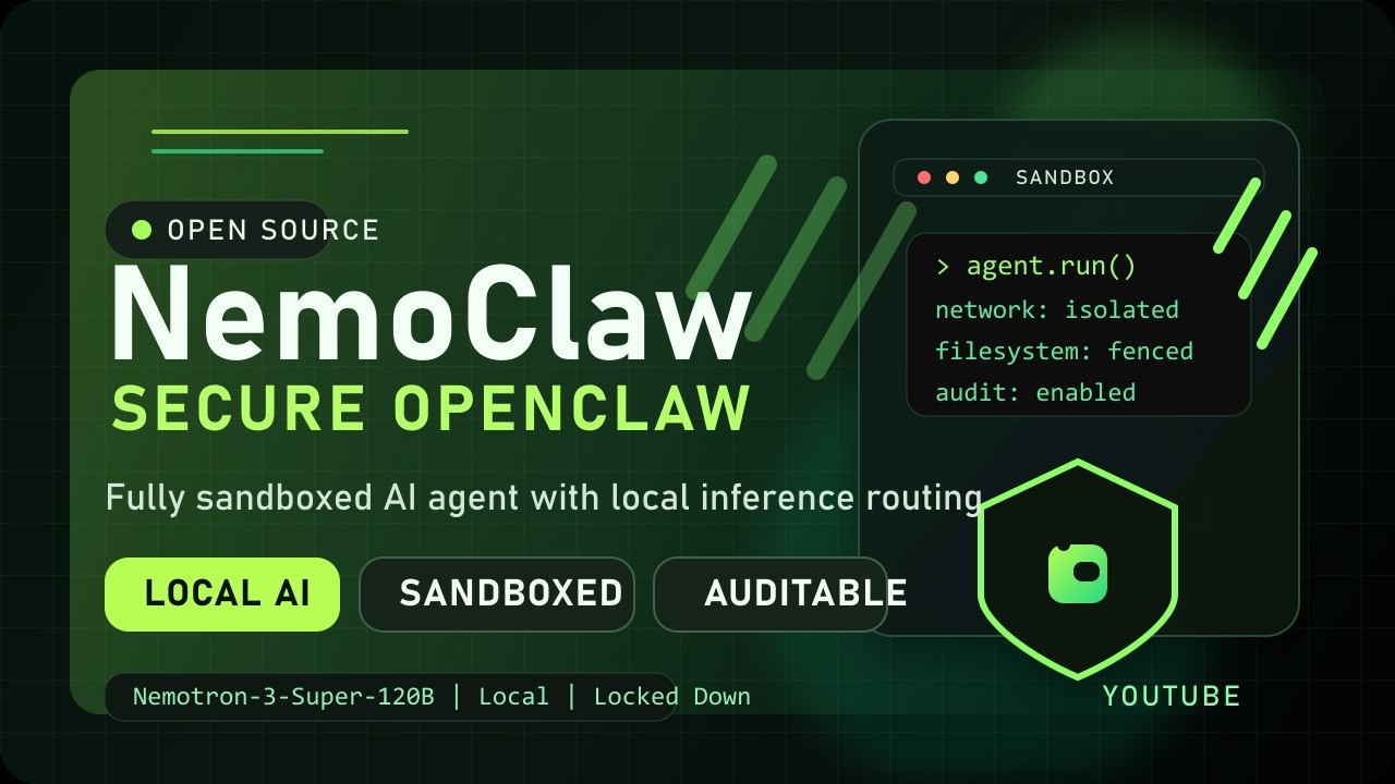 NemoClaw Deep Dive: NVIDIA's Secure AI Agent Explained (Architecture, Security & Setup)