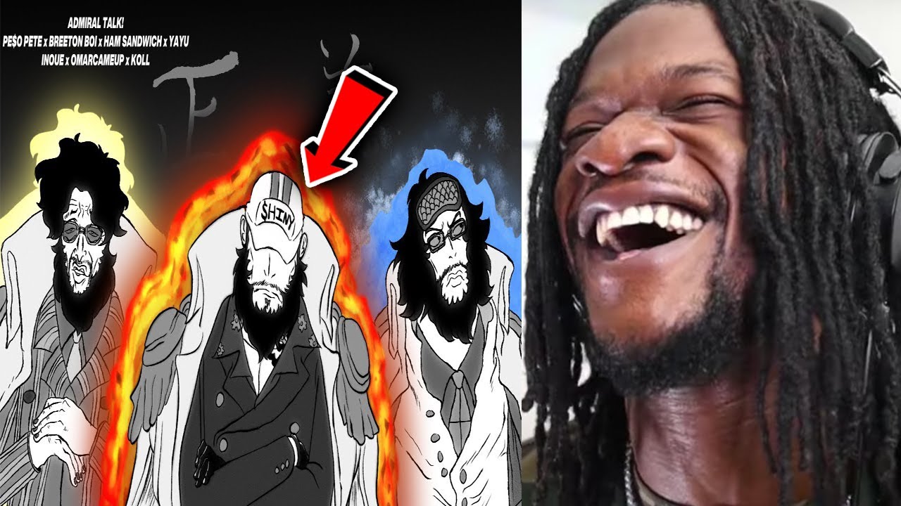 PE$O PETE x BREETON BOI x HAM SANDWICH x YAYU - ADMIRAL TALK [ONE PIECE] REACTION