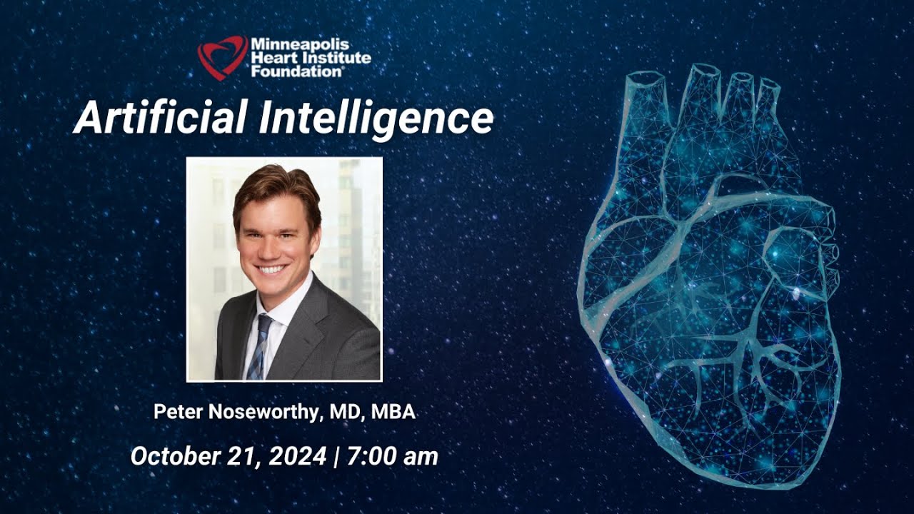 Application of Artificial Intelligence to the ECG | Peter Noseworthy, MD, MBA