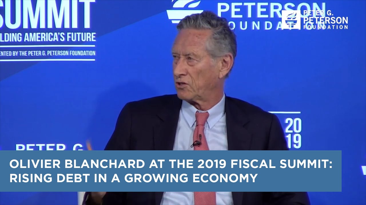 Olivier Blanchard at the 2019 Fiscal Summit: Rising Debt in a Growing Economy