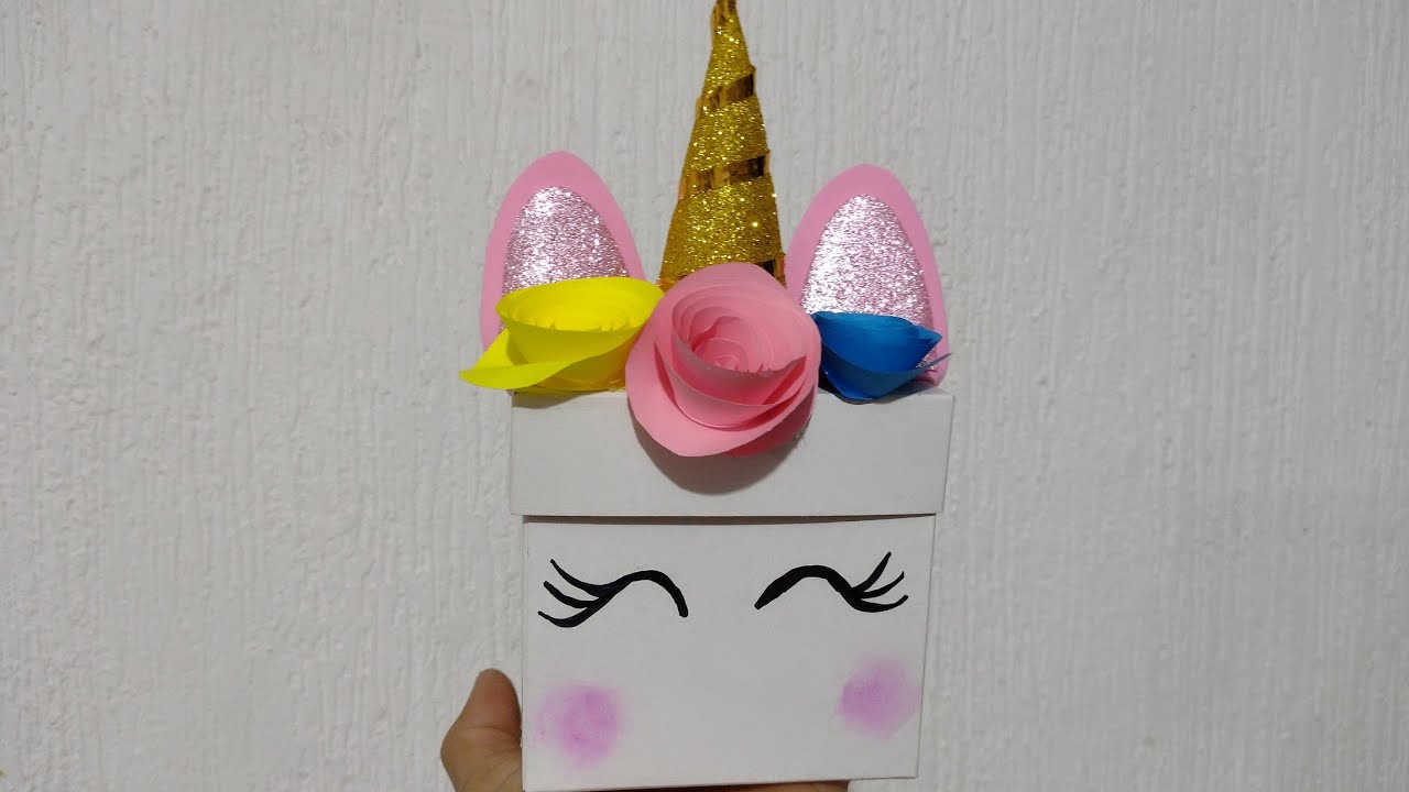 Caja de regalo UNICORNIO 🦄