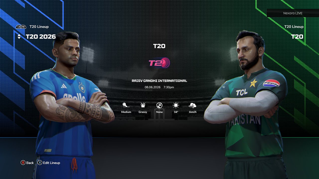 CRICKET 26 GAMEPLAY ODI IND VS PAK T20 MATCH | EPIC GAMEPLAY  #cricket26gameplay