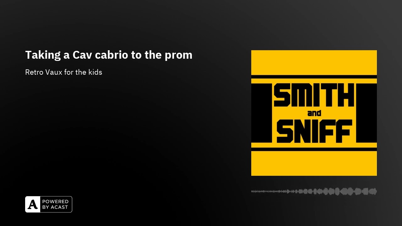 Taking a Cav cabrio to the prom