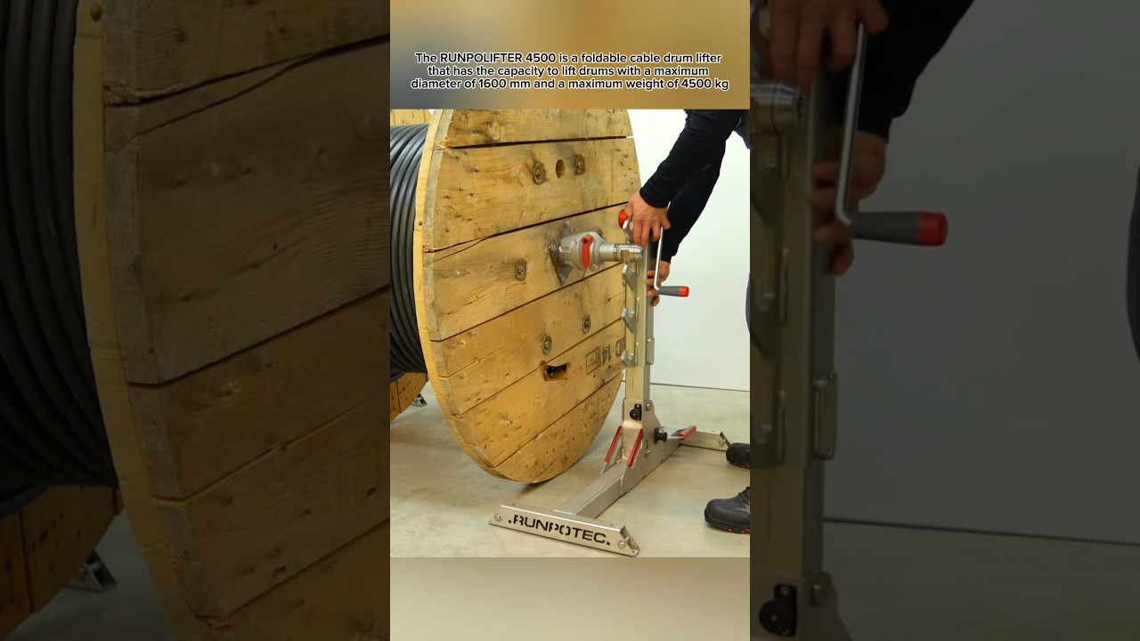 Cable drum lifter ##❗️❗️