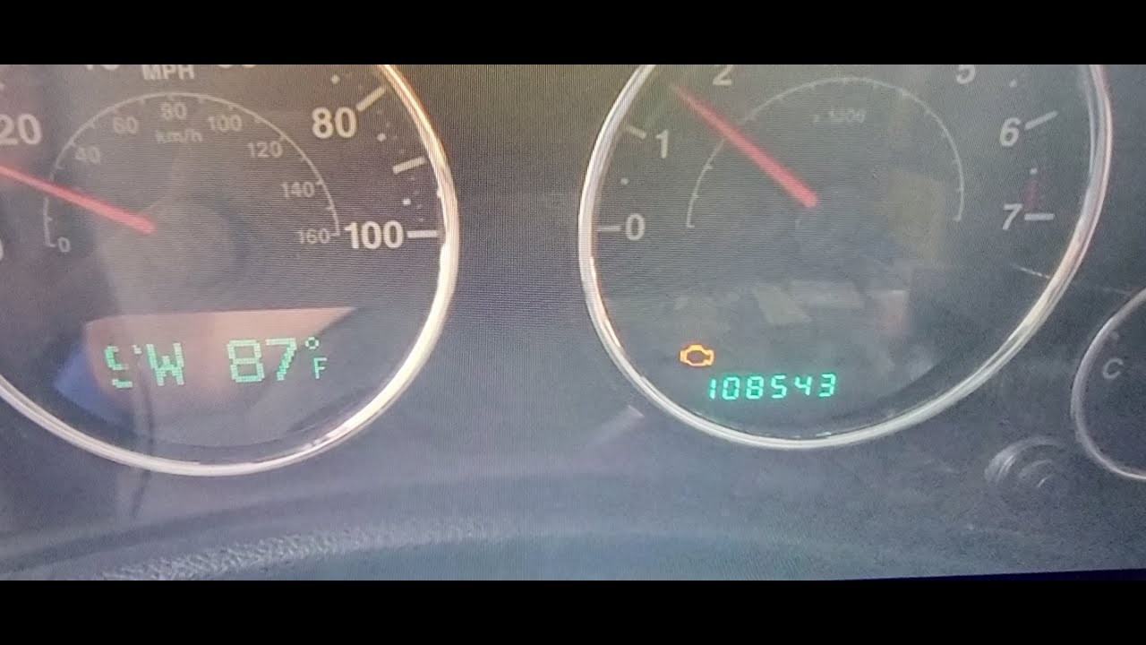 Jeep Wrangler Check Engine Light- Easy Fix