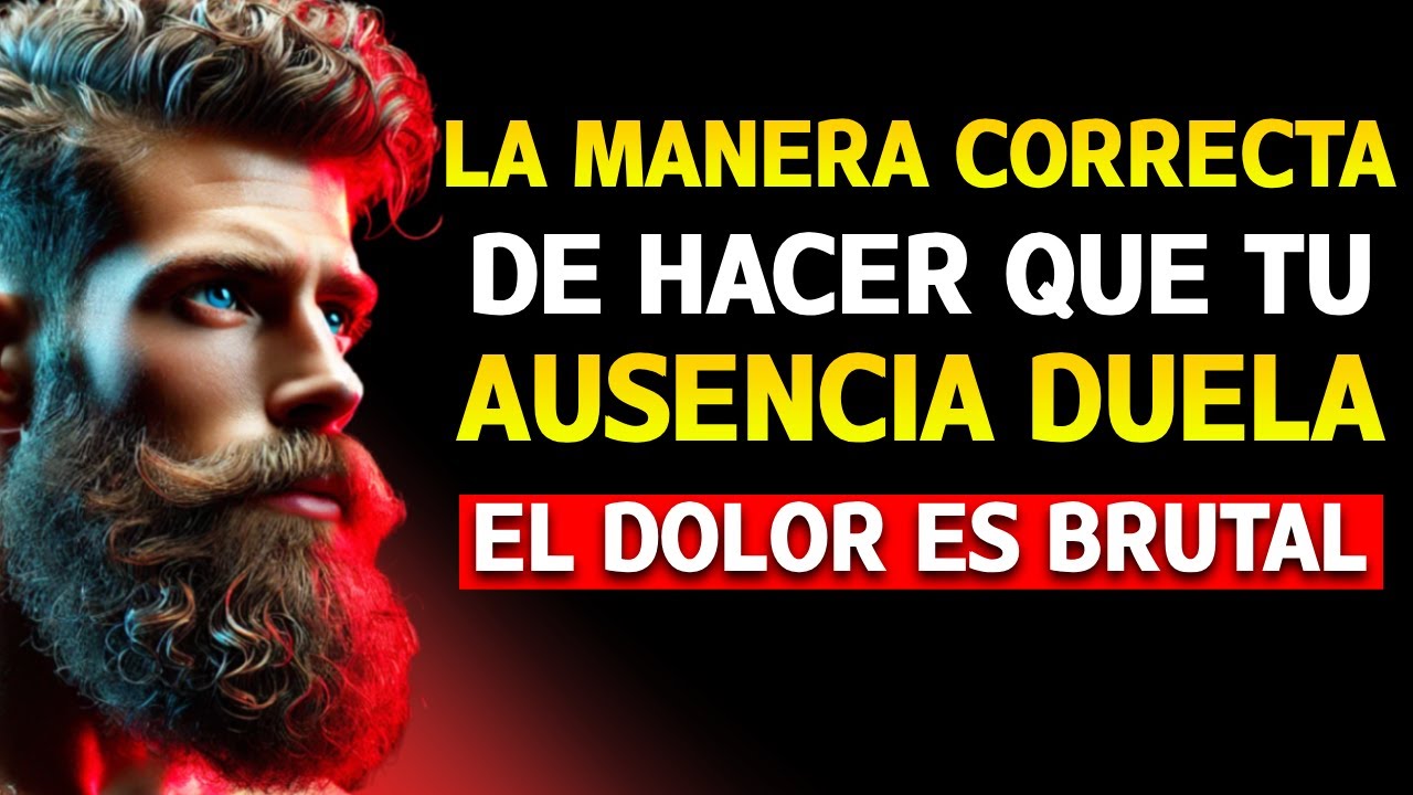 CÓMO HACER QUE CUALQUIER PERSONA TE EXTRAÑE | ESTOICISMO