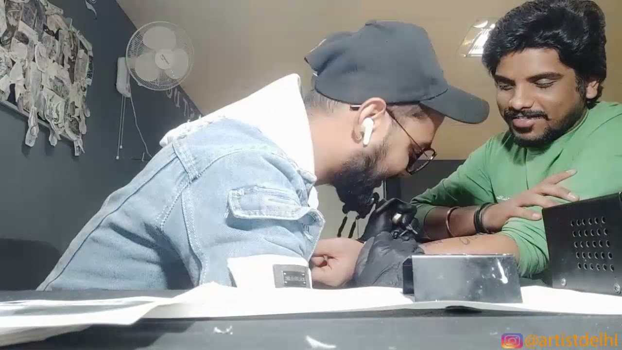 vlog2 ARTIST DELHI , COVER-UP TATTOO , MODIFICATION , 