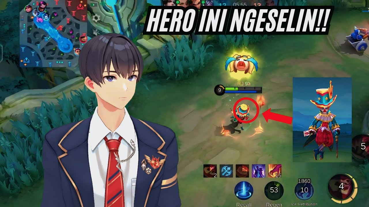 Hero Kecil Tapi Bikin Frustasi Besar! 😵‍💫 Auto Emosi di Rank!-Mobile Legends