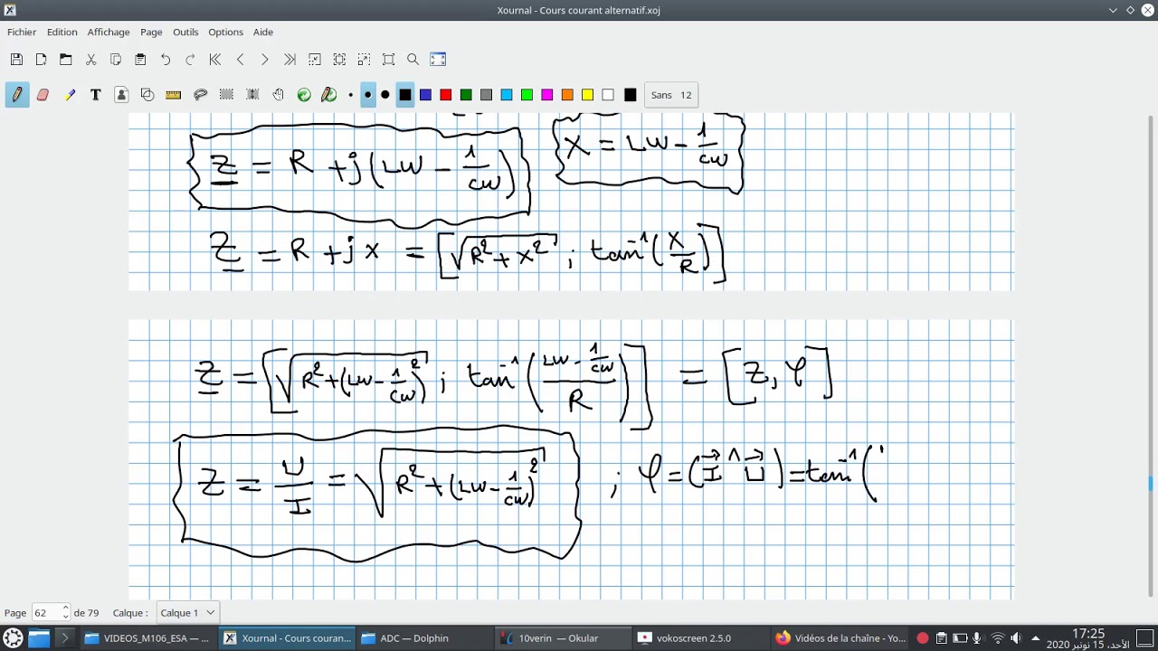 EP20# Circuit (R-L-C) série