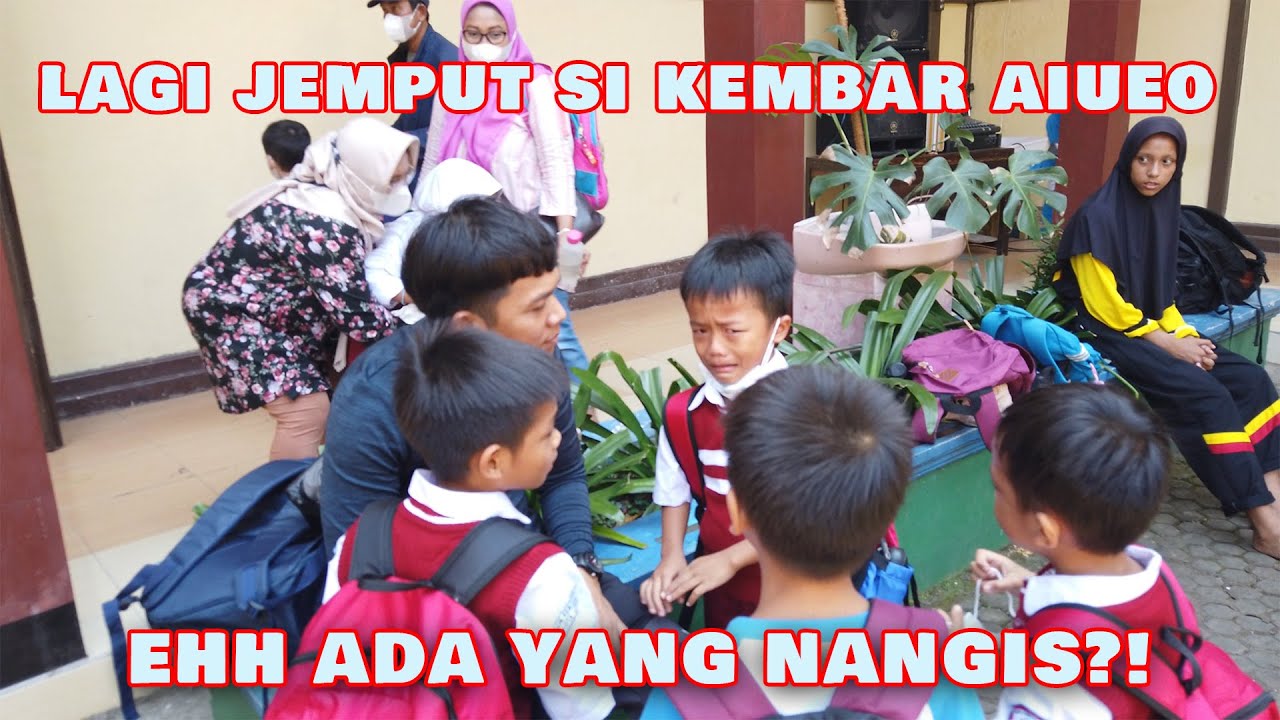 BARU DI JEMPUT UDAH ADA DRAMA AJA!! ABIH JEMPUT KEMBAR 5  AIUEO